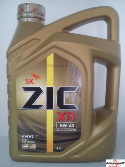 ZIC X9 SAE 5W40 4л