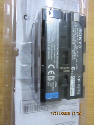 Аккумулятор  NP-F970 для видеокамер Sony