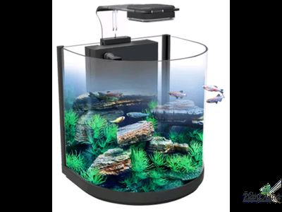 Аквариум Atman BGT-25 черный, 10 литров (254*210*260 мм)