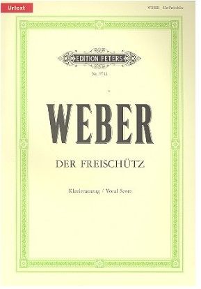 Weber. Der Freischütz Klavierauszug