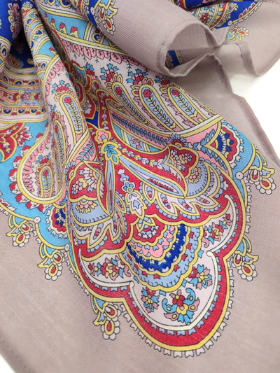 Павловопосадский платок Журчание реки 2038-3