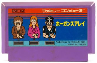 Hogan&#039;s Alley, Игра для Денди, Famicom Nintendo, made in Japan