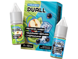 DUALL TANDEM SALT (20 MG) 30ml - ЯБЛОКО / КИВИ & ЛЕДЯНАЯ ЧЕРНАЯ СМОРОДИНА