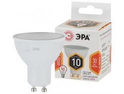 ЭРА стандарт MR16 GU10 220V 10W(800lm) 2700K 2K 60x50 LED MR16-10W-827-GU10 2813