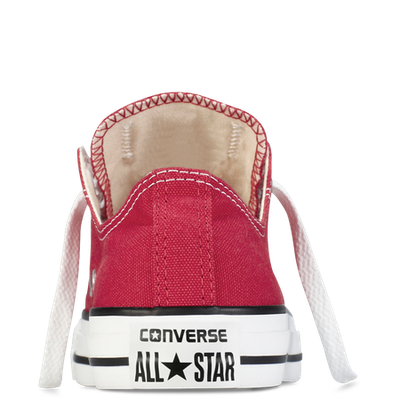 Низкие красные Converse All Star купить не дорого M9696C