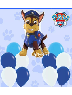 10 шаров на грузе + фигура