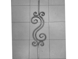 Балясина 59-(1000х230мм) труба 15х15мм