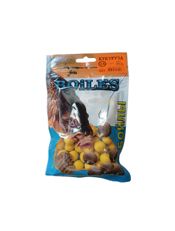 Бойлы тонущие Boiles "Fish-ka" Диаметр 12-14мм, вес 100гр/ аромат КУКУРУЗА