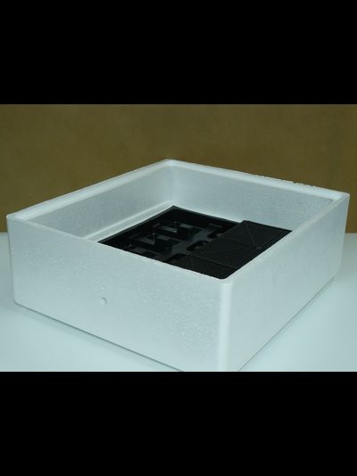 Механический инкубатор ИБ2НБ на 63/90 яйца с терморегулятором 220 В (без электропривода) / вариант 1