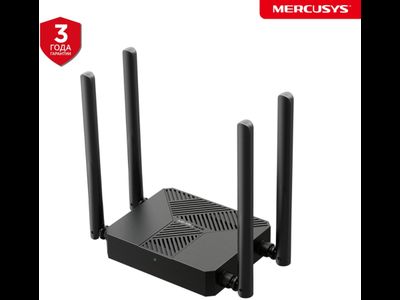 Wi-Fi роутер Mercusys MR62X Черный