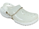Crocs Classic Translucent Clog Charms White Белые