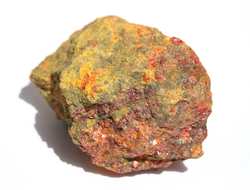 Аурипигмент, Реальгар, коллекционный образец (77*55*45 мм, 263 г) №6418