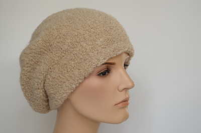 Женский берет зимний вязаный Визио Италия зима 2023