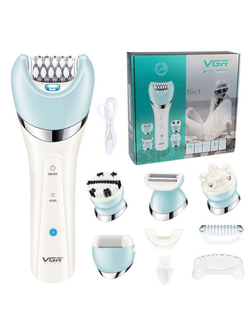 Эпилятор водонепроницаемый VGR V-703 5 в 1 оптом
