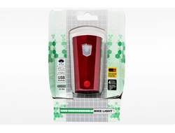 Фонарь перед с сигналом, + аккум  + USB