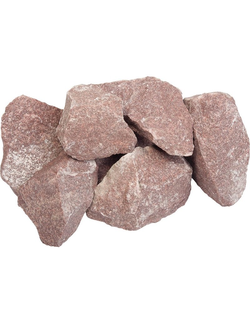 Малиновый кварцит колотый