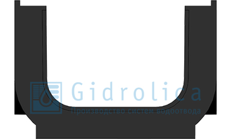 Лоток Gidrolica Standart, h100, DN100, C250