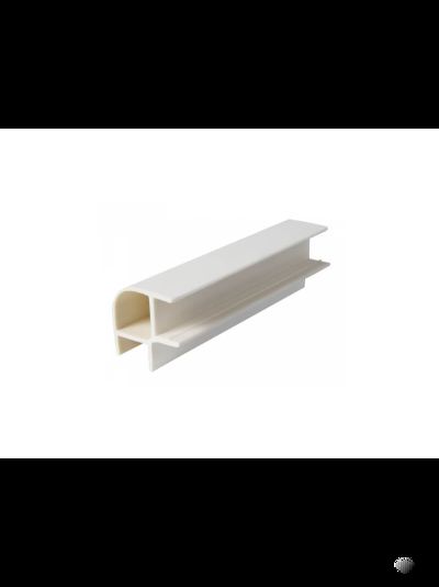 Угол соеденительный цоколя 150мм белый