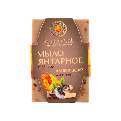 Мыло с дегтем