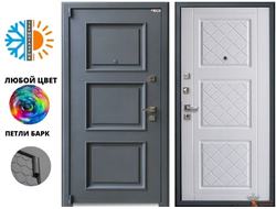 Оптима штамп ПК-10 мм, рис. "Триптих" Белый