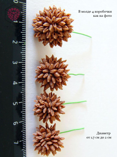 Молд "Плоды купавок"