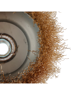 ЕРМАК Щетка металл. для УШМ 125мм/М14 (чашка), 2 штуки