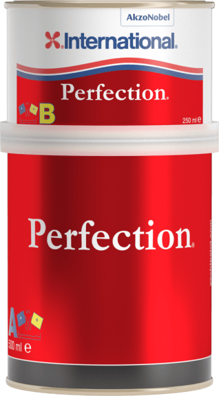 Эмаль «International Perfection New» двухкомпонентная полиурентановая для дерева, стали, алюминия и стеклопластика ВЫШЕ ВАТЕРЛИНИИ (0.75 ЛИТРА) Y999