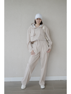 Спортивный костюм из вареного хлопка