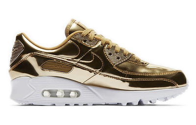 оригинальные женские кроссовки Nike Air Max Womens 90 'Metallic Pack - Gold' CQ6639-700