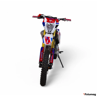 Бензиновый питбайк MOTAX MX 140 (17/14) красный