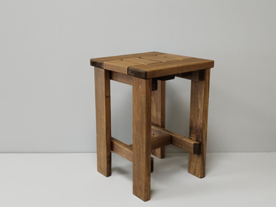 Табурет "Стандарт" Н=45см тонированный, с покрытием