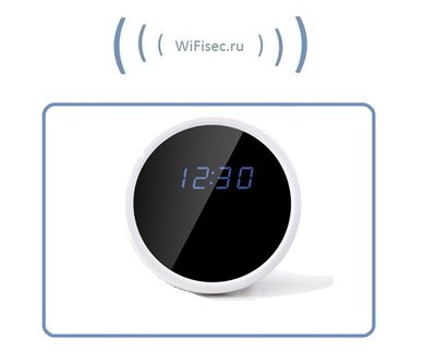 IP видеоняня WiFi (с информатором времени, месяцем и числом) с аккумулятором и с DVR, Full HD (Pro iCam)