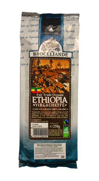 Кофе в зернах Broceliande Ethiopia 250 гр.