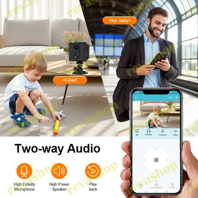 мини-камера видеонаблюдения, 4G, 3000 мАч, 3 Мп, 1080P Full-HD, функция ночного видения, мини-камера