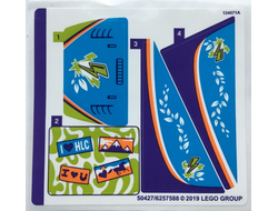 Sticker Sheet for Set 41371 - 50427/6257588, n/a (41371stk01)