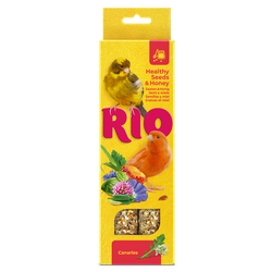 Rio палочки для канареек с медом и полезными семенами, 80 г