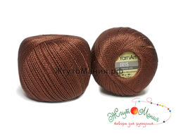 YarnArt - IRIS - КОРИЧНЕВЫЙ (932)