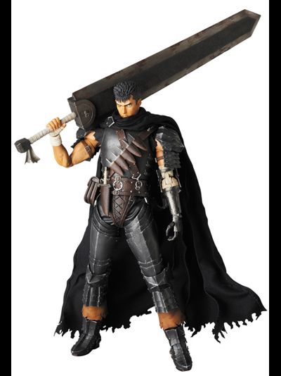 Кукла 1/6 Real Action Heroes Гатс (Guts The Black Swordsman Ver.)