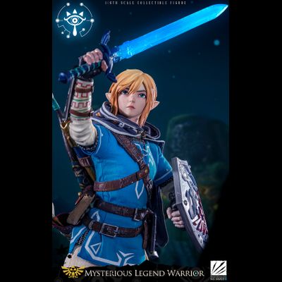 Линк, делюкс версия (Legend of Zelda: Breath of the Wild)  - Коллекционная ФИГУРКА 1/6 scale Mysterious Legend Warrior Deluxe Edition (NW001B) - NW TOYS