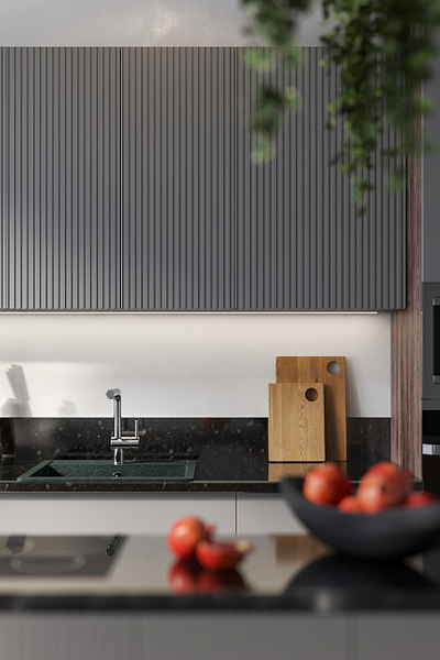 Сиэль модульная кухня разные цвета