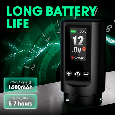 Беспроводная тату машинка EZ Filter X30 Strokes 2.0-4.0mm Black