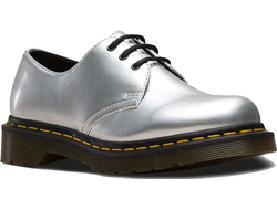 Dr.Martens 1461 Metallic Chrome Paint Silver