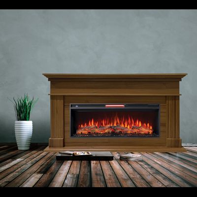 Линейный электрокамин Бруно NT с очагом Joker 45