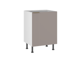 Кухня ФЬЮЖН - Стол С-60 волна мокко