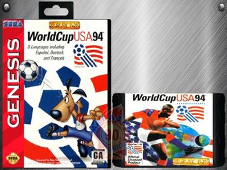 World Cup USA 94, Игра для Сега (Sega Game) GEN