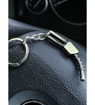 Брелок «Пистолет бензобака» металл, МЕДНЫЙ