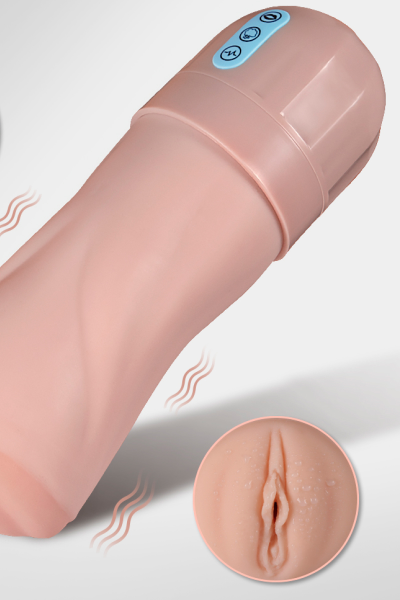 XS-60108 Мастурбатор Beata-2 в виде вагины с функциями всасывания и вибрации