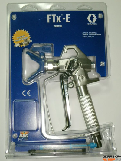 Graco FTXE-E [288438] пистолет окрасочный