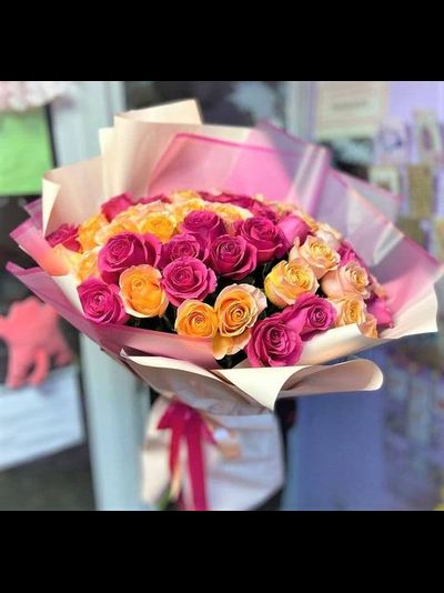 Микс из 51 розы