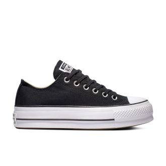 Кеды Converse All Star Lift черные низкие на платформе